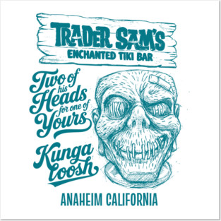 Enchanted Tiki Bar Anaheim California Kungaloosh Sketch Works Series Posters and Art