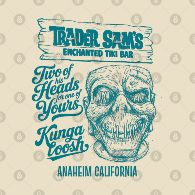 Enchanted Tiki Bar Anaheim California Kungaloosh Sketch Works Series by Joaddo