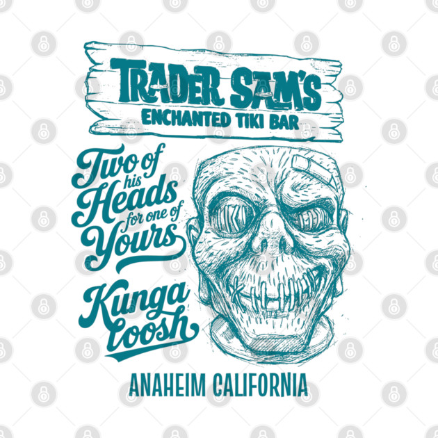 Enchanted Tiki Bar Anaheim California Kungaloosh Sketch Works Series by Joaddo