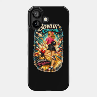 Bowling Bombshell Phone Case