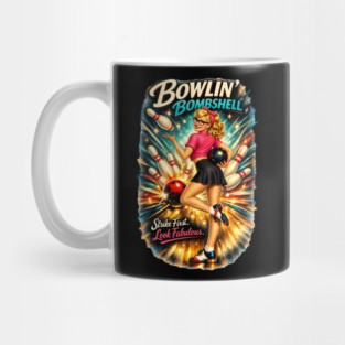 Bowling Bombshell Mug