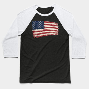 Old Glory Baseball T-Shirt