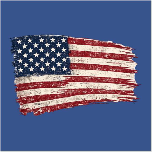 Old Glory Wall Art by CrazyGirl