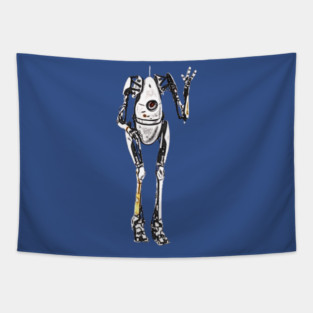 Portal 2 P-Body Waving Tapestry
