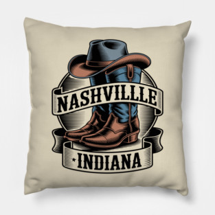 Nashville Indiana Pillow