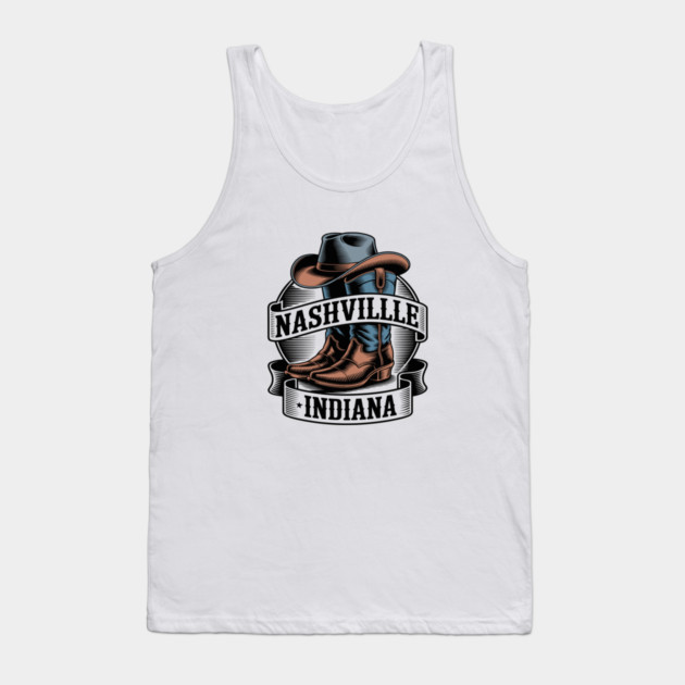 Nashville Indiana Tank Top by JessArty