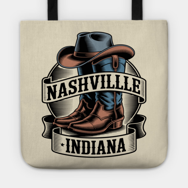 Nashville Indiana Tote by JessArty