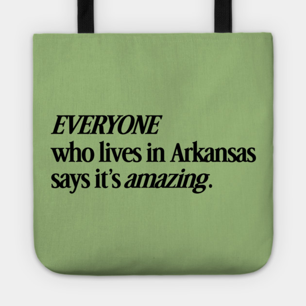 Locals Love Arkansas Tote by rt-shirts