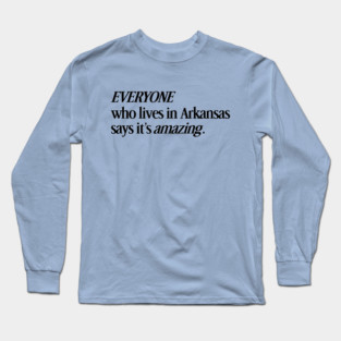 Locals Love Arkansas Long Sleeve T-Shirt