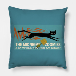 MIDNIGHT ZOOMIES Pillow