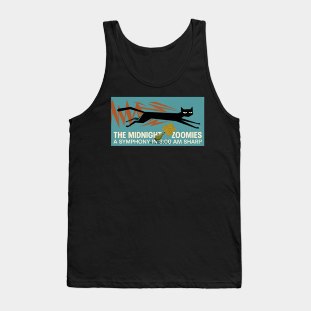 MIDNIGHT ZOOMIES Tank Top by Cataura