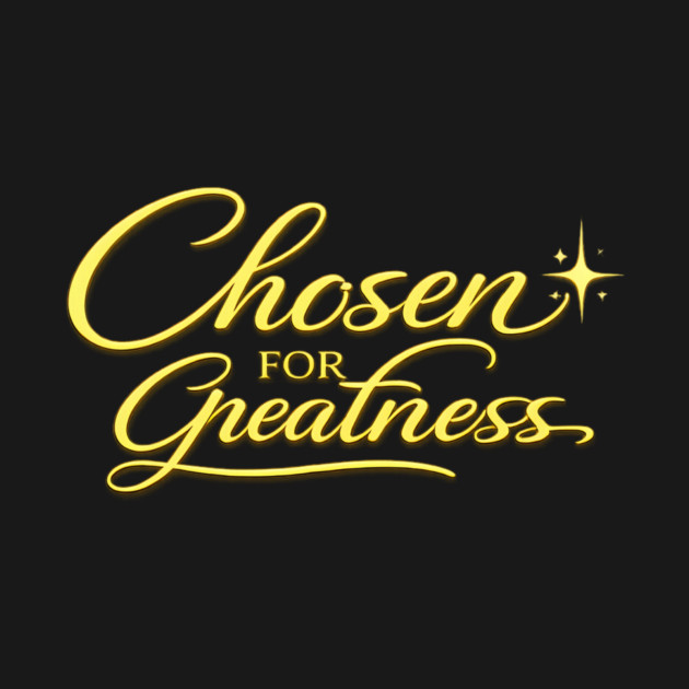 Chosen for Greatness Christian Gift by Francisca's Store