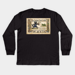 THE VALIANT VOID SOLDIER Kids Long Sleeve T-Shirt
