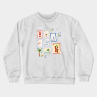 Across the world Crewneck Sweatshirt