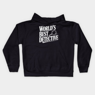 World's Best Detective Kids Hoodie