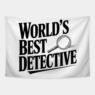 World's Best Detective Tapestry