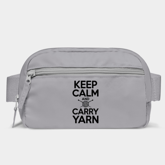 Keep Calm and Carry Yarn by Frank Ring