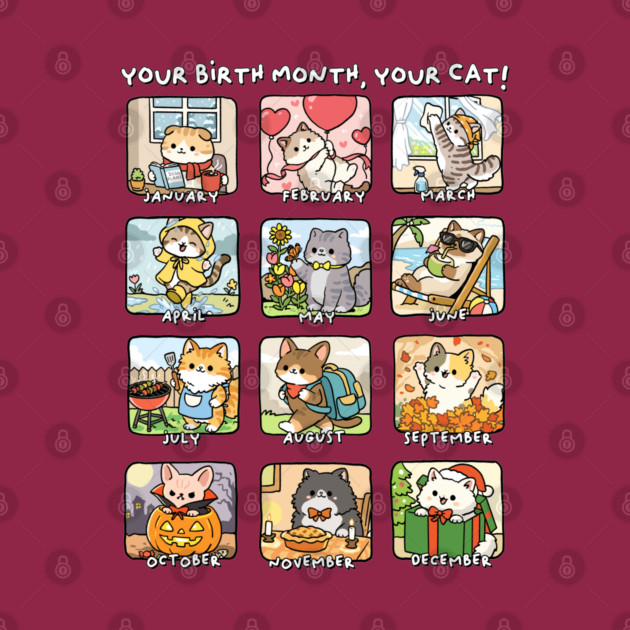 Find Your Birth Cat by GoshWow®