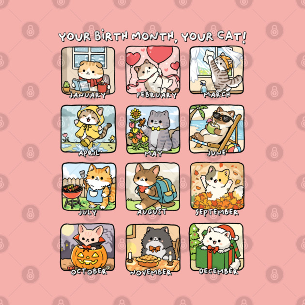 Find Your Birth Cat by GoshWow®