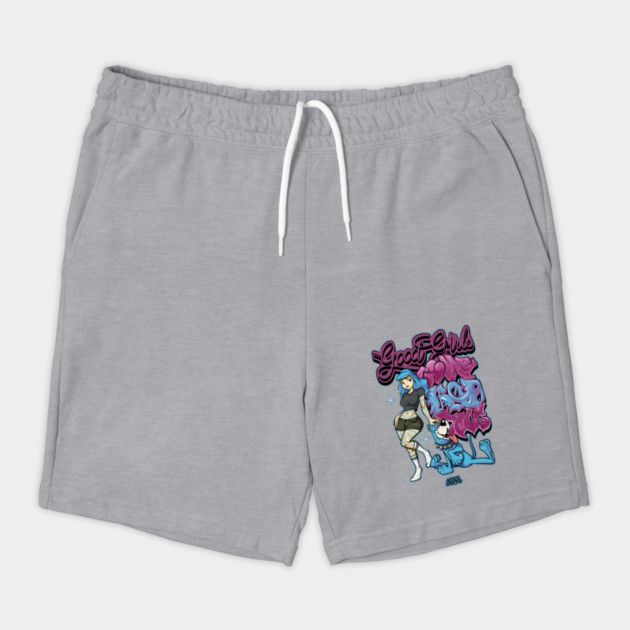 Good Girls Love Bad Dogs - 90s Skate Cartoon Streetwear Graphic by Wrong