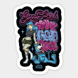 Good Girls Love Bad Dogs Shirt - Funny Red Flag Dog Lover Graphic Sticker