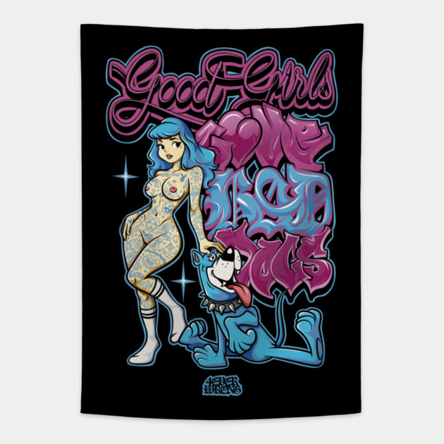 Hottest Dog Mom Ever Shirt - Funny Dog Mom Gift for Women Tapestry by Wrong