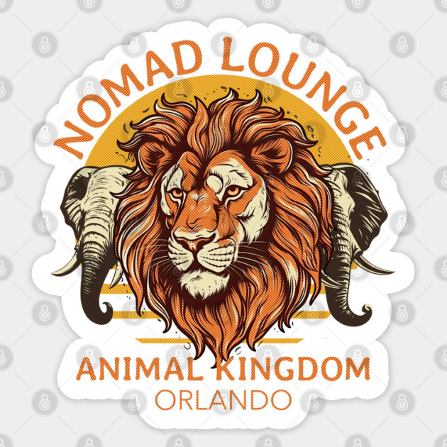 Nomad Lounge and Restaurant just outside of Pandora Sticker by Joaddo