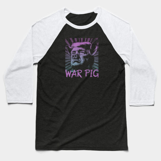 War Pig Baseball T-Shirt by Charles's Store 8