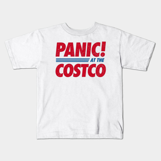 Panic at the Costco! Kids T-Shirt by Litehouse Tees