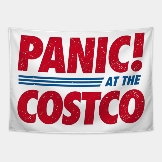 Panic at the Costco! Tapestry by Litehouse Tees