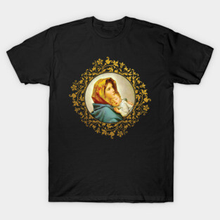 Virgin Mary with Jesus Christ child T-Shirt