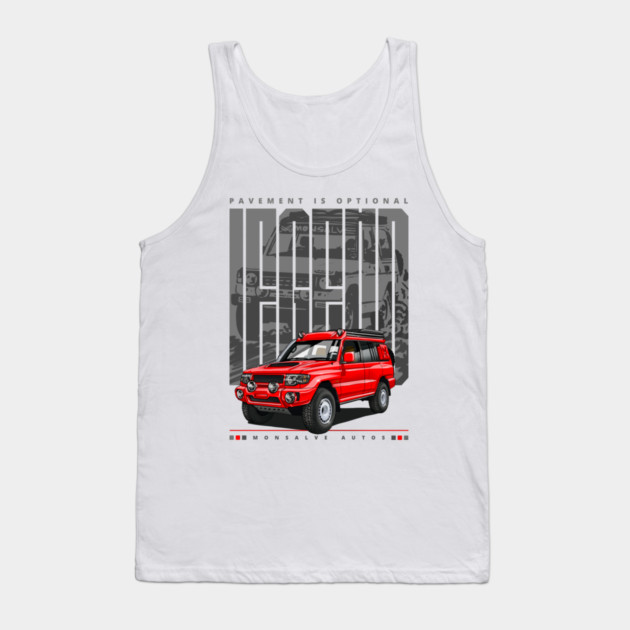 Mitsubishi Pajero Evolution Tank Top by monsalveautos