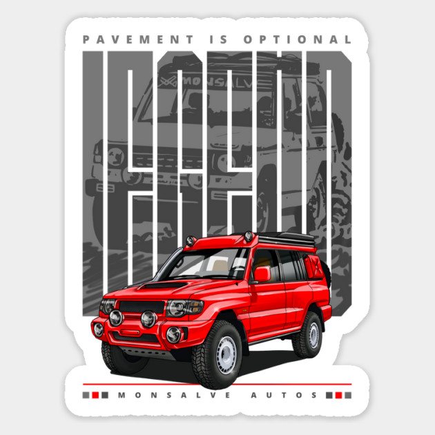 Mitsubishi Pajero Evolution Magnet by monsalveautos