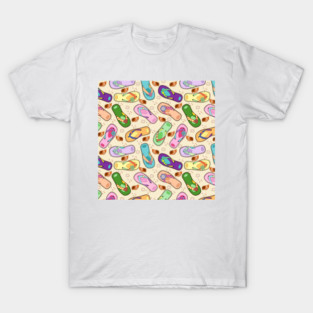 Flip Flops Pattern T-Shirt