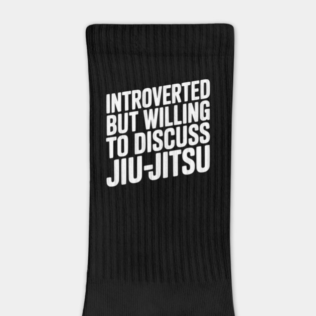 Introverted but Willing to Discuss Jiu-Jitsu by Frank Ring