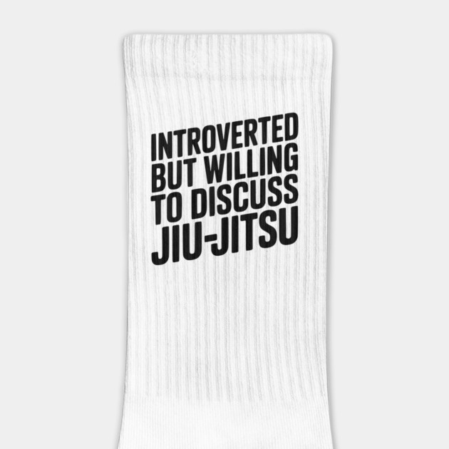 Introverted but Willing to Discuss Jiu-Jitsu by Frank Ring