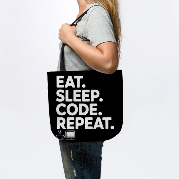 Eat. Sleep. Code. Repeat. by Frank Ring