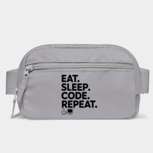 Eat. Sleep. Code. Repeat. Bag