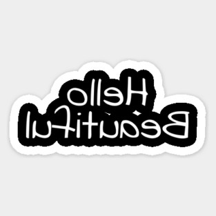 Hello Beautiful Magnet