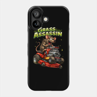 Grass Assassin – Turbo Lawn Mower Rat Phone Case