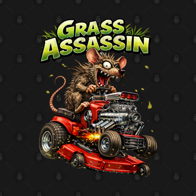 Grass Assassin – Turbo Lawn Mower Rat by CrazyGirl