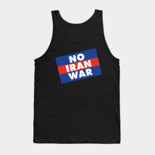No Iran War Tank Top