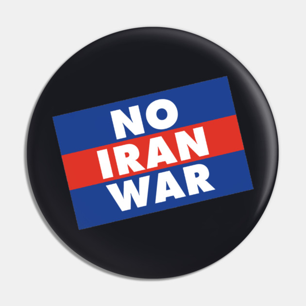 No Iran War Pin by Charles's Store 8