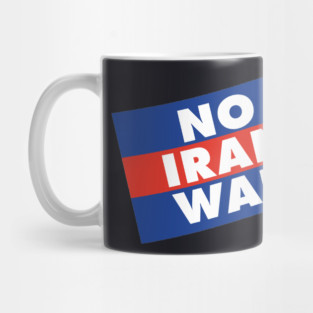 No Iran War Mug