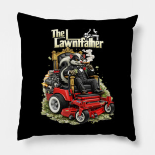 The Lawnfather – Funny Landscaping Mafia Lawn Care Shirt Pillow