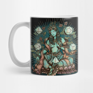 Sacred Geometry Mother - muted colors Mug
