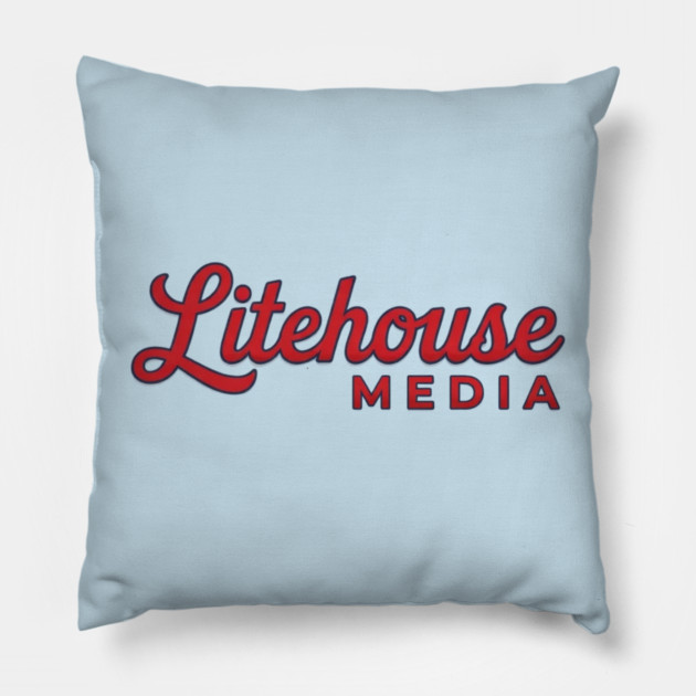 Litehouse Media STL Pillow by Litehouse Tees