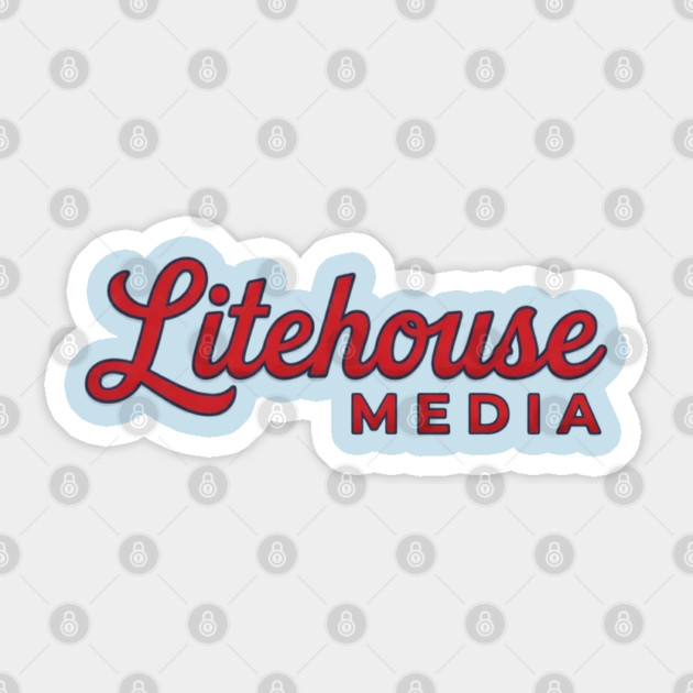 Litehouse Media STL Sticker by Litehouse Tees