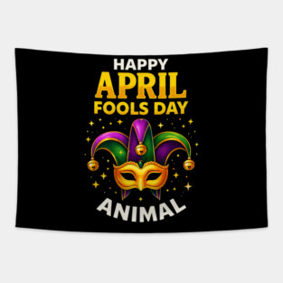 Funny Fool's Day April 1st Happy Fool's Day Prank and Funny Tapestry