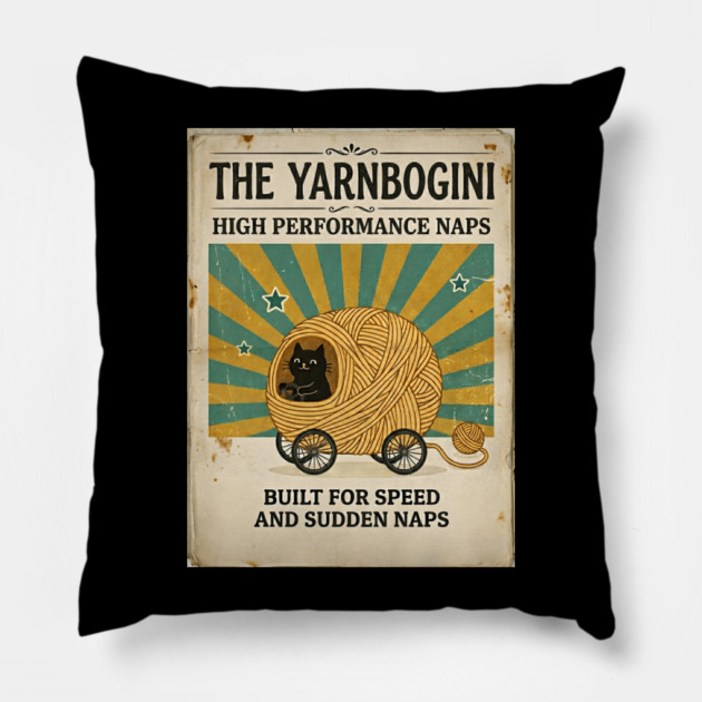 THE YARNBOGINI Pillow by Cataura